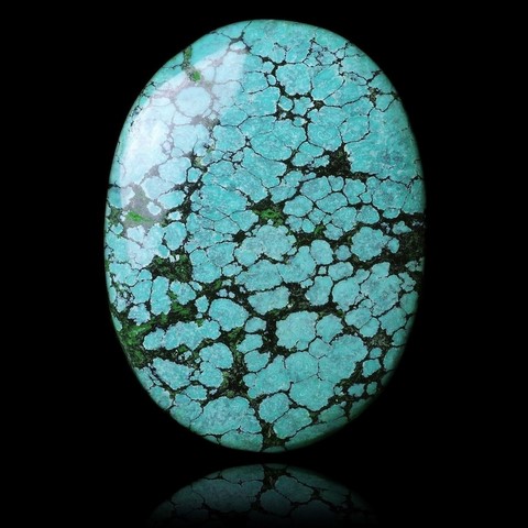 Turquoise cabochon from China