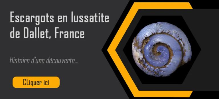 Bouton escargots en lussatite