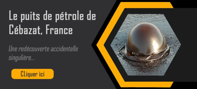Bouton puits de pétrole de cébazat