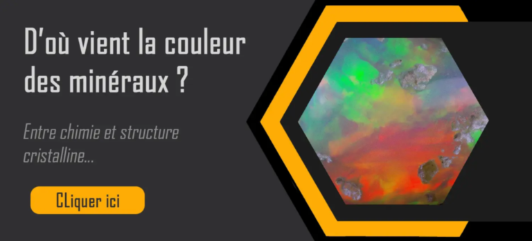 Bouton couleur des minéraux