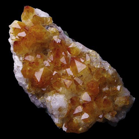 Citrine chauffée du Brésil