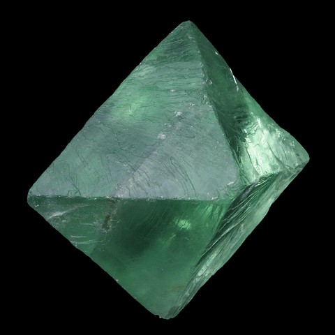 Clivage octaédrique d'une fluorine