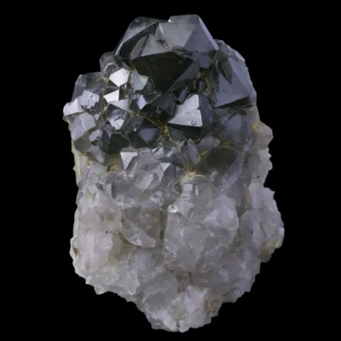 Quartz métallique de Pont Salomon, Haute-Loire, France