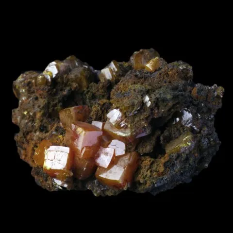 Wulfénite de Los Lamentos, Mexique