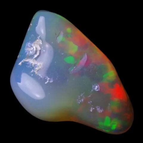 Opale cristal de Welo, Ethiopie