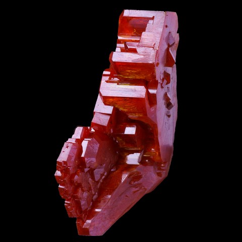 Vanadinite de Mibladen, Maroc