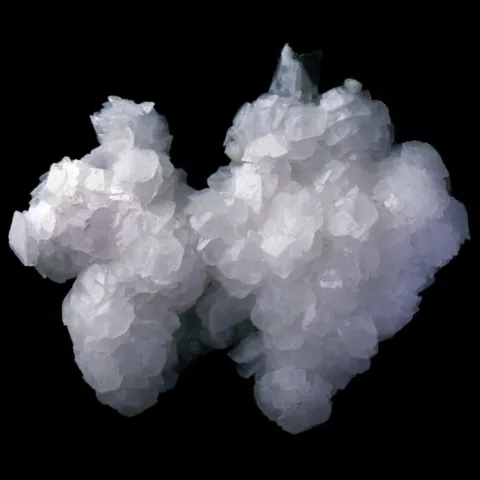 Boulangérite et calcite de Trepca, Kosovo