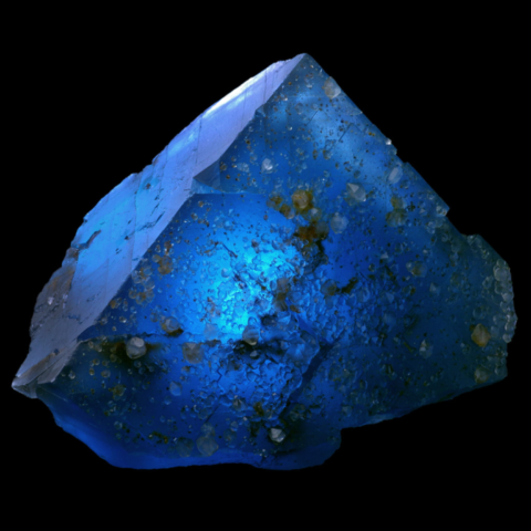 Fluorine bleue du Burc, Tarn, France
