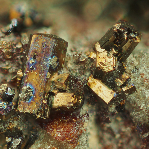 Argentopyrite de Bad Schlema, Saxe, Allemagne © Stephan Wolfsried