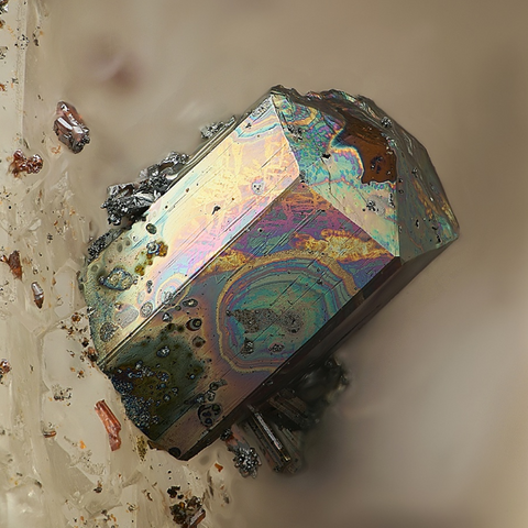 Argentopyrite de Sauberg Mine, Saxe, Allemagne © Stephan Wolfsried