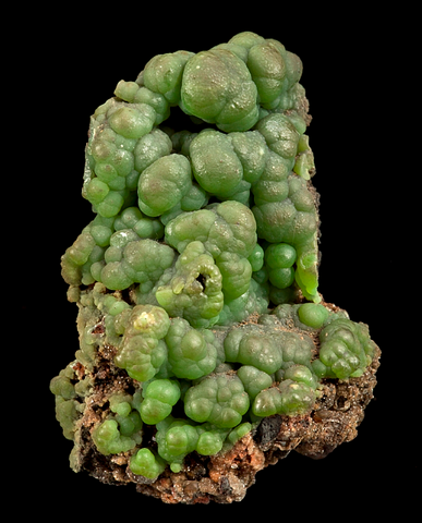 Arsendescloizite de Ojuela Mine, Mapimi, Durango, Mexique © Rob Lavinsky