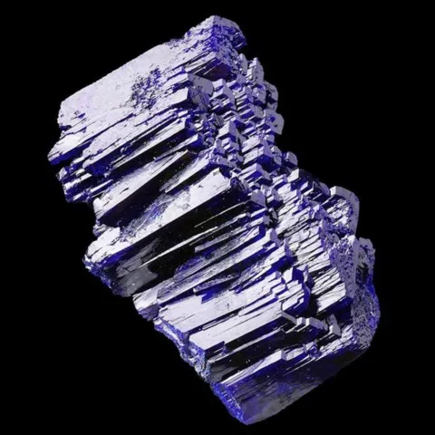 Azurite de Kerrouchene, Khénifra Province, Meknès-Tafilalet Region, Maroc