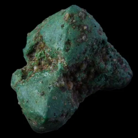 Cuprite pseudomorphosée en malachite de Chessy.