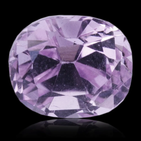 Kunzite taillée d'Afghanistan
