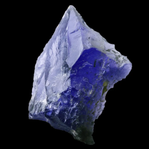 Cordiérite brute de Babati, Babati District, Manyara Region, Tanzanie