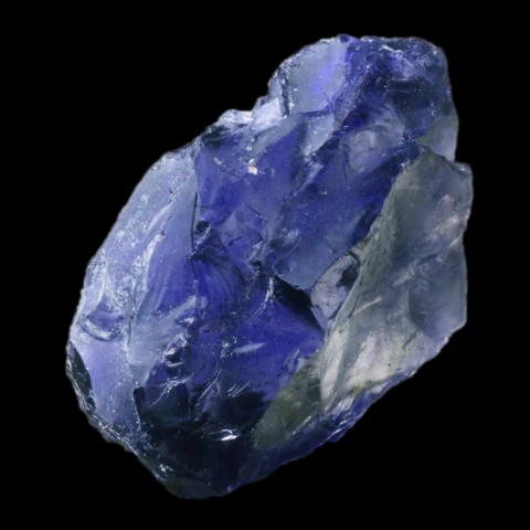 Cordiérite brute de Babati, Babati District, Manyara Region, Tanzanie