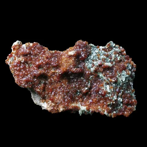 Hessonite de Viù Valley, Lanzo Valleys, Torino Province, Piémont, Italie