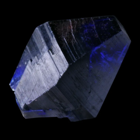 Anatase bleue de Kharan, Pakistan