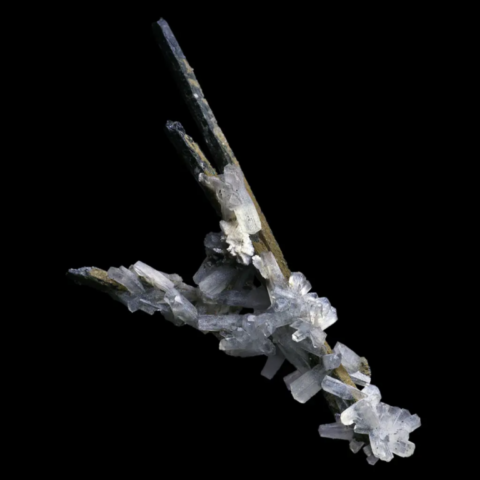 Natrolite du Mont St-Hilaire, Québec, Canada