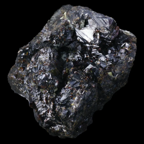 Sphalérite de la Mine de La Treille, Savines-Le-Lac, Gap, Hautes-Alpes, France