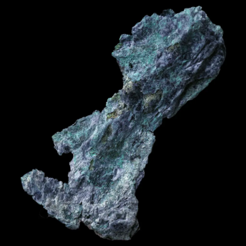 Cuivre natif de Mine des Clausis, St-Véran, Hautes-Alpes, France