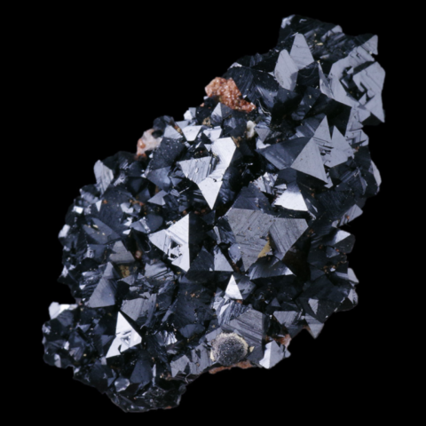 Hausmannite de N'Chwaning I Mine, Afrique du Sud © Rémi Bornet