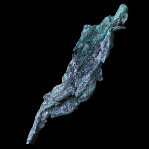 Cuivre natif de Mine des Clausis, St-Véran, Hautes-Alpes, France