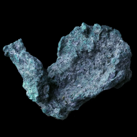 Cuivre natif de Mine des Clausis, St-Véran, Hautes-Alpes, France