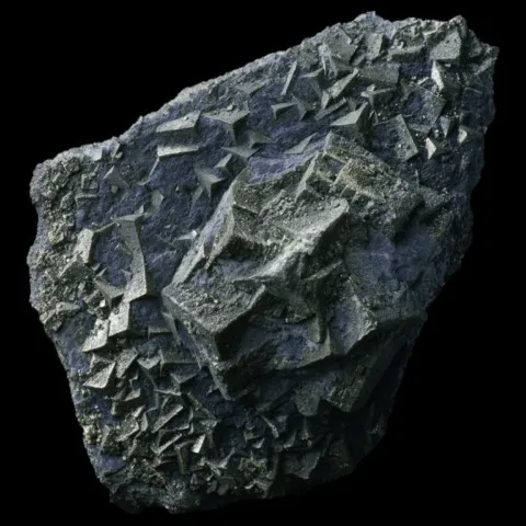 Pyrite de St-Denis-d'Orques, Sarthe, France