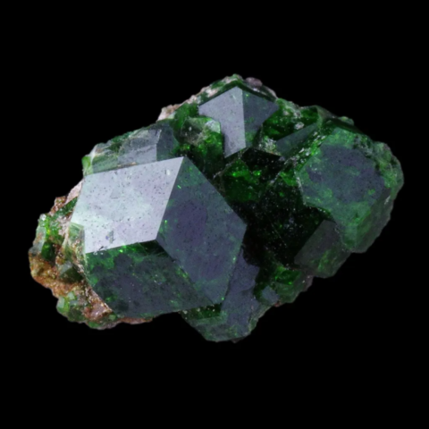 Ouvarovite de Jackson, Californie, USA