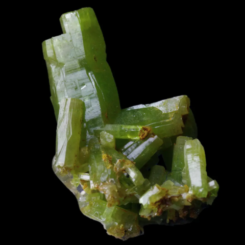 Pyromorphite de Daoping Mine, Chine