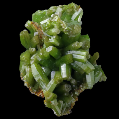 Pyromorphite de Daoping Mine, Chine