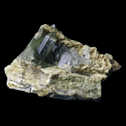 Brookite de St-Christophe-d'Oisans, Isère, France