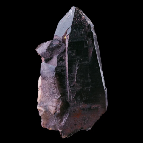 Quartz fumé de "Black Hole" Pocket, Lake George, Park County, Colorado, USA