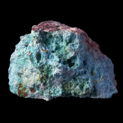 Turquoise d'Echassière, Allier, France