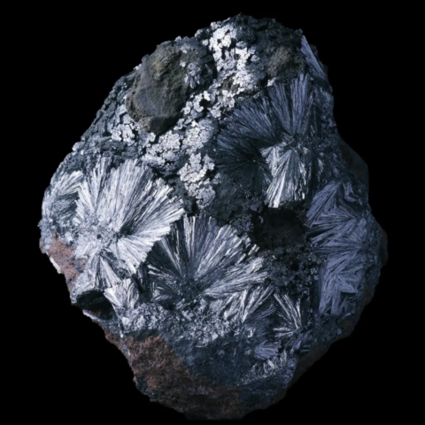 Pyrolusite du Maroc