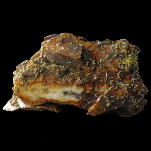 Pyromorphite des Farges, Corrèze, France