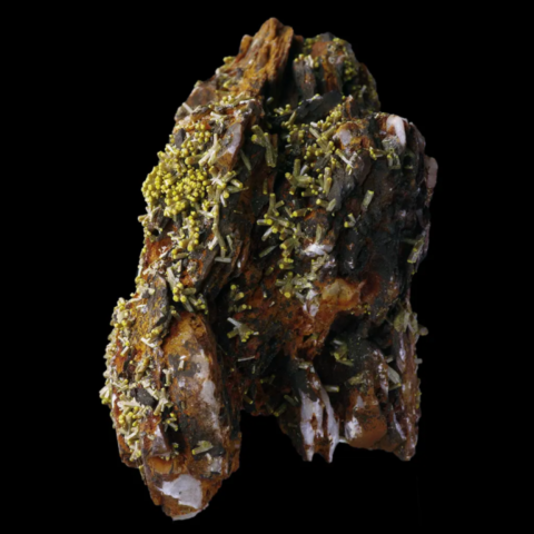 Pyromorphite des Farges, Corrèze, France
