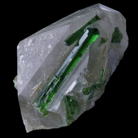 Tourmaline de Pederneira mine, Sao Jose da Safira, Minas Gerais, Brésil