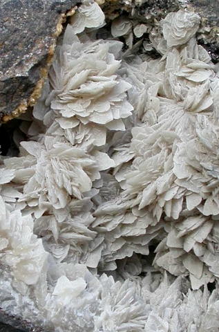 Barytocalcite de Nentsberry Haggs Mine, Alston Moor, Eden, Cumbria, Angleterre, UK © Helen Wilkinson