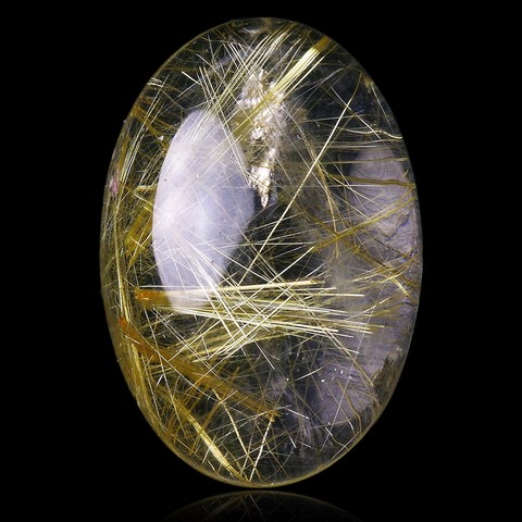 Quartz rutilé - Rutilated quartz