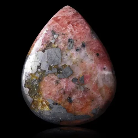 Triplite et pyrite du Pérou