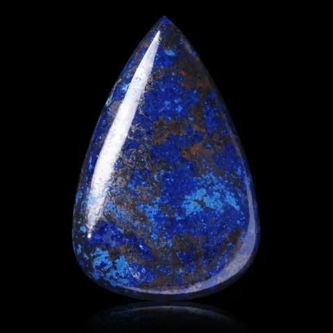 Azurite en cabochon
