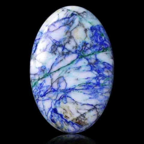 Azurite en cabochon