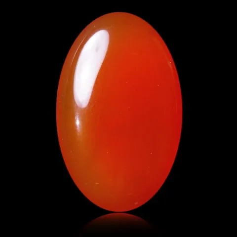 Cornaline d'Inde en cabochon