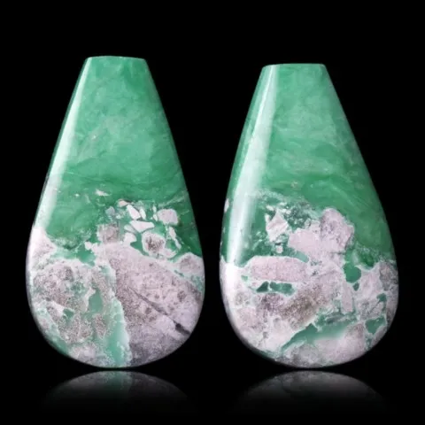 Variscite en cabochon