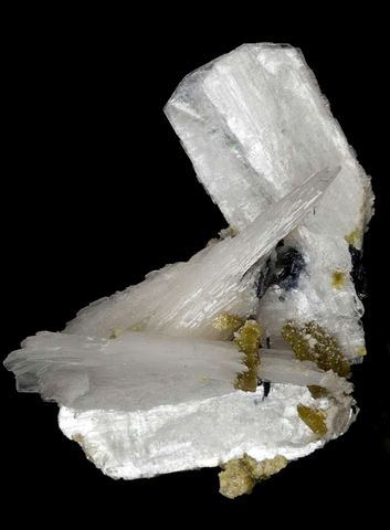 Bertrandite de Golconda, Minas Gerais, Brésil © Rob Lavinsky