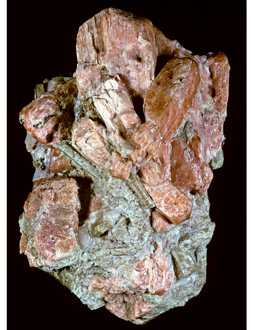 Bustamite de Franklin Mine, New Jersey, USA © Rock Currier