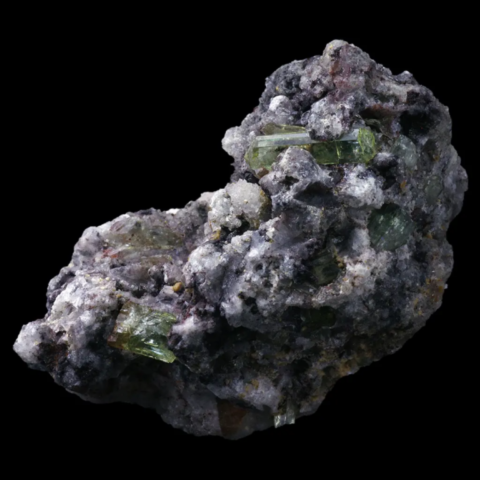 Apatite de Cerro de Mercado, Durango, Mexique