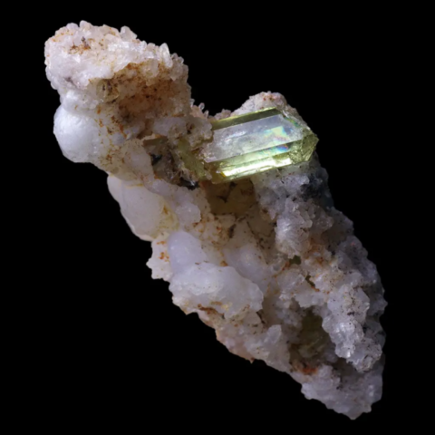 Apatite de Cerro de Mercado, Durango, Mexique